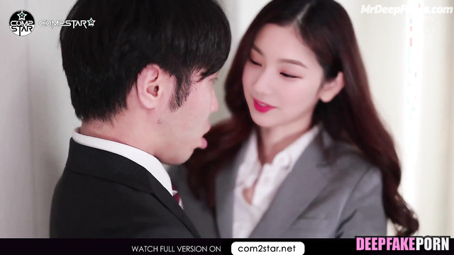 Office lady wants to fuck her young sexy boss, Isa (아이사 스테이씨) Isa A.I.