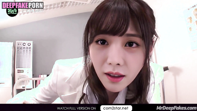 Doctor in black hot pantyhose wants to seduce you, fake Jisoo (지수 블랙핑크)