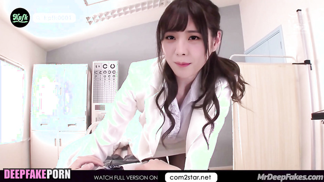 Doctor in black hot pantyhose wants to seduce you, fake Jisoo (지수 블랙핑크)