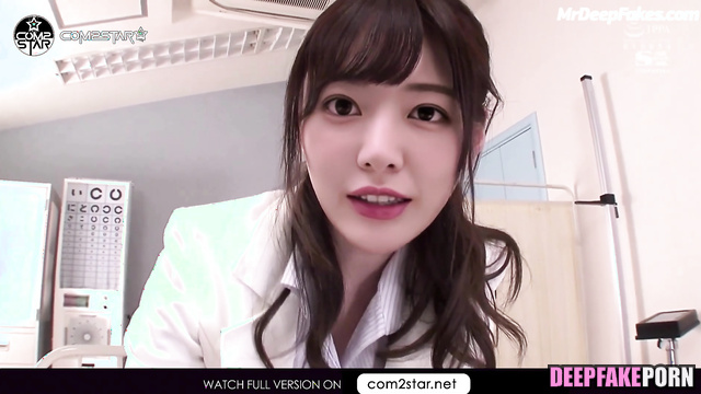 Sexy doctor wants to seduce you / (アイズワン ディープフェイクビデオ) Sakura face swap