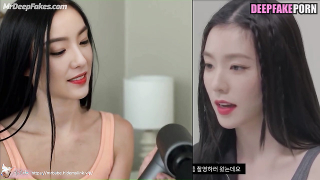 (아이린 레드벨벳) guy really wanted to watch her masturbation - Irene face swap