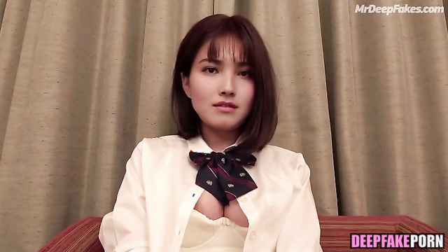 Schoolgirl made adult things / Maria Zhang (张至仪 充满激情的性爱) face swap [PREMIUM]