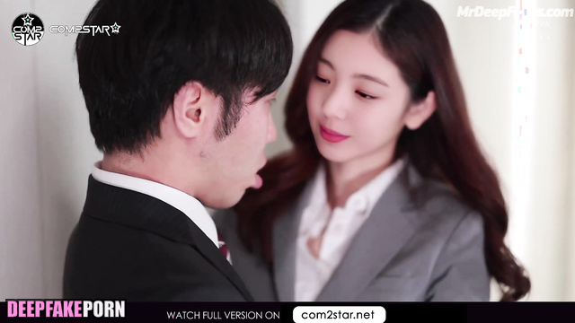 Colleagues started prelude on a business trip (리아 있지) Lia in ai scenes