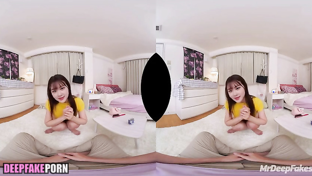 She knows how to entertain herself in bed / Rose (로제 블랙핑크) pov sex tapes