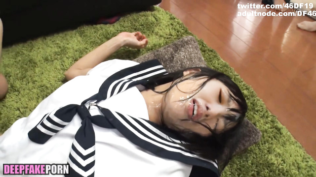 DeepFake idol Shiraishi Mai is on bukkake session / まいやん 乃木坂46 ディープフェイク エロ [PREMIUM]