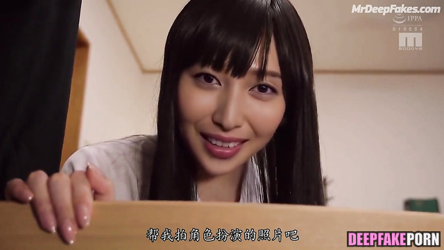 Fake Manami Hashimoto in japanese role play / 日本 人 細川 愛実 ディープフェイク エロ