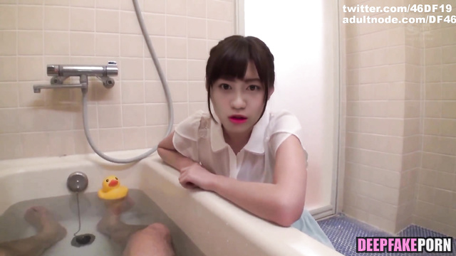 DeepFake star Ito Miku - bath porn tape / 伊藤 美来 フェイクポルノ [PREMIUM]