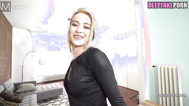 Blonde thinks that your penis is funny, Ryujin (류진 있지) deepfake erotic [PREMIUM]