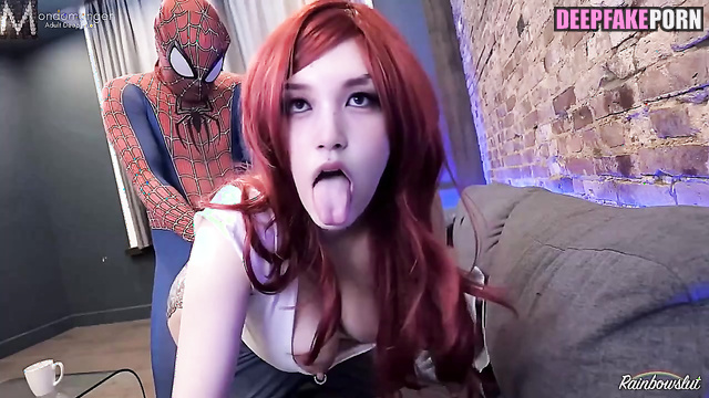 Spider-man enjoying perfect fuck with korean star Mina トゥワイス セックスシーン [PREMIUM]