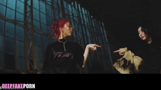 Look what ITZY girls do behind the scenes / 있지 딥 러닝 프로그램 / pmv face swap