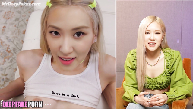 Mature lover cumed on her shaved pussy - 로제 블랙핑크 - Rose pov celeb sex