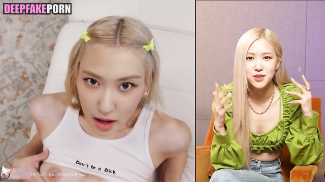 Mature lover cumed on her shaved pussy - 로제 블랙핑크 - Rose pov celeb sex