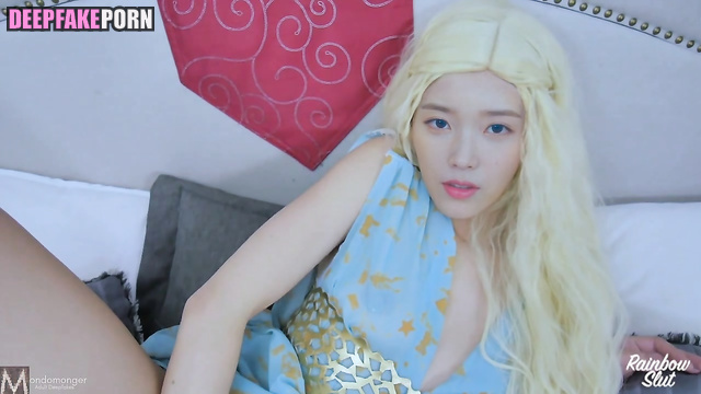 Supervillain moaning so hot with her stud / IU (아이유 인터넷 연예인) face swap [PREMIUM]