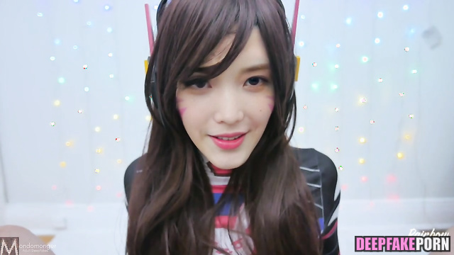 Supervillain moaning so hot with her stud / IU (아이유 인터넷 연예인) face swap [PREMIUM]