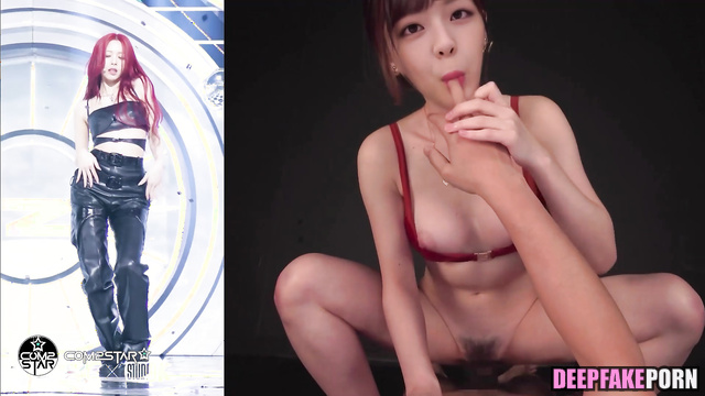 Yuna jumps on different big dicks 유나 fake 가짜 포르노 porn ITZY 있지 [PREMIUM]