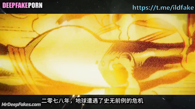 Brunette making blowjob and thinking about space, fake Angelababy (楊穎 網紅)