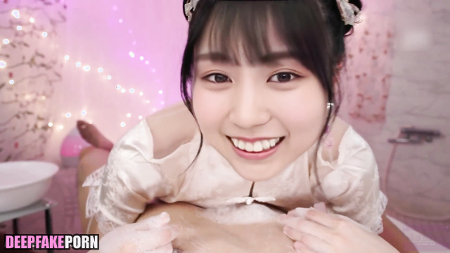 J-pop/ジェイポップ  star 賀喜 遥香 Kaki Haruka pleases guys with blowjob Nogizaka46