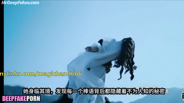 They fought for Gulinazha and she turned out to be a whore, ai 古力娜扎 换脸