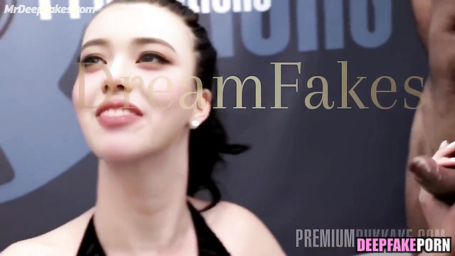 アイヴ Wonyoung's face is fully covered in guy's fresh cum IVE アダルト adult