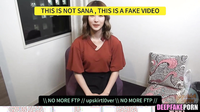 Good girls decided to try threesome - ai Nara, Karina, Sana トゥワイス 本物の偽物