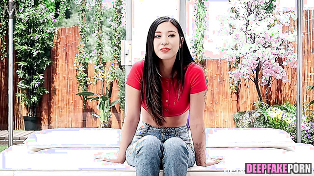 (トゥワイス セックスシーン) Tzuyu in fake porn - star and her first adult casting [PREMIUM]