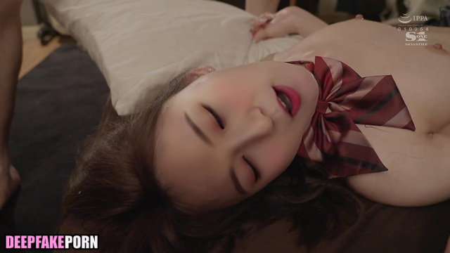 백지헌 프로미스나인 modest schoolgirl Jiheon is waiting for the first fuck, ai [PREMIUM]