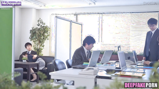 (제니 블랙핑크) look what happened in the closed office / Jennie deepfake video