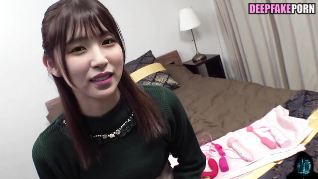 She first satisfied herself and then got sex / Mina (トゥワイス ポルノ) face swap