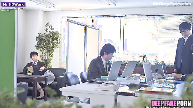 Her first creampie at the work place - Nayeon (トゥワイス 情熱的なセックス) real fake