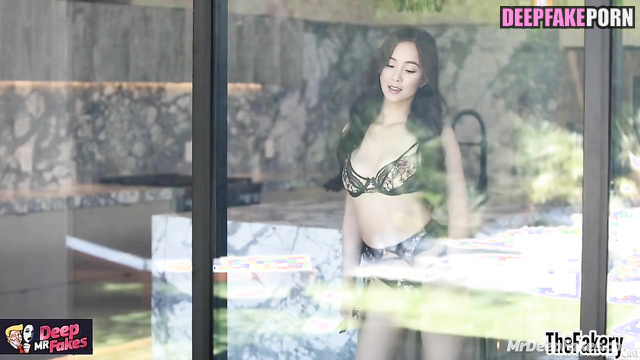 Babe likes her European boy's dick, look - Pia Guanio deepfake erotic