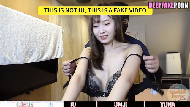 Fake IU, Irene, Umji and Yuna are real slut (watch it) 아이린 엄지 아이유 유나 있지