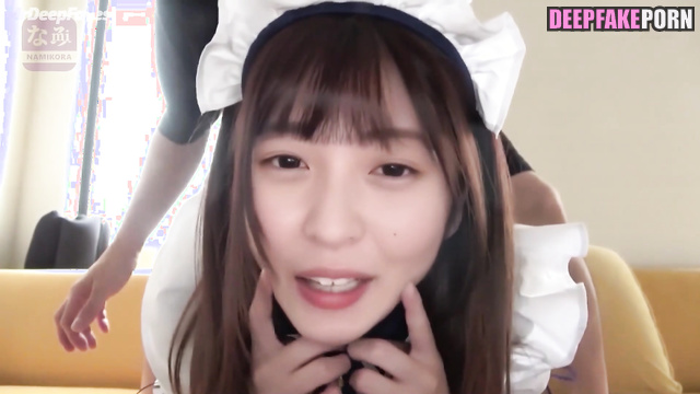 This tiny housemaid is a big and lustful slut ai Endo Sakura 遠藤 さくら 乃木坂46