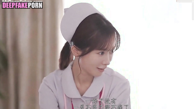 ディープフェイク To make patients happy nurse Matsumoto Marika/松本 まりか fucks hard deepfake