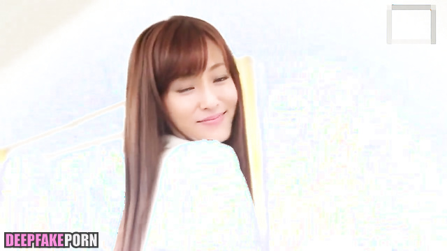 First sex made an impression on her, Kyoko Fukada face swap 深田 恭子 セックスシーン