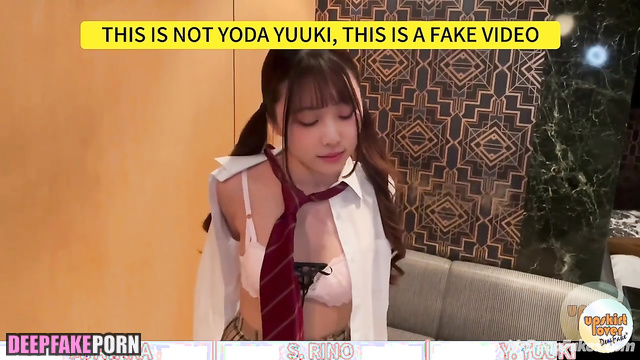 They left quickly after sex, fake Ayaka Miyoshi & Rino Sashihara 三吉彩花 ポルノ