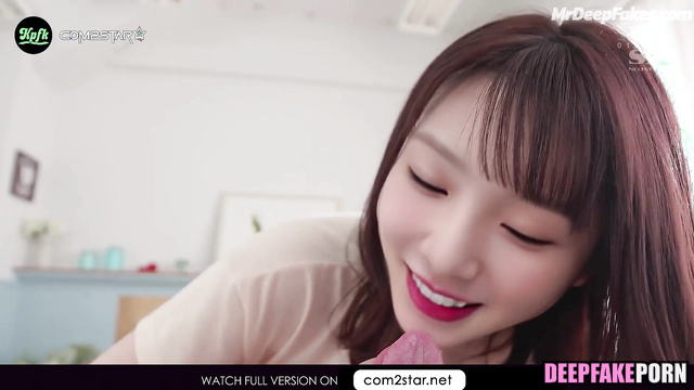 Fake Taeyeon (少女時代 ディープフェイクビデオ) is going to fuck you after hot kisses