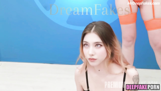 Slutty tattooed girl enjoying hot bukkake party / Sana トゥワイス フェイクポルノ