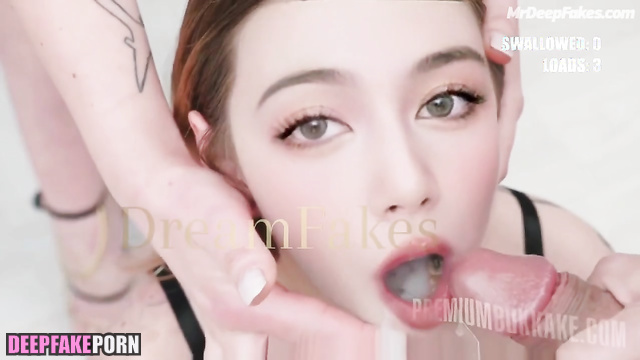 Slutty tattooed girl enjoying hot bukkake party / Sana トゥワイス フェイクポルノ