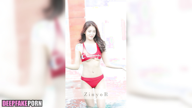 Jessica always wanted to try fuck in the pool / 少女時代 ディープフェイクビデオ ai