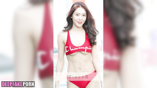 少女時代 ディープフェイクビデオ young Yoona wants to try fuck in the pool - fakeapp