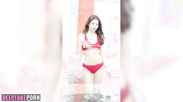 (아이유 딥페이크 영상) IU likes to pick up guys near pools - solo face swap