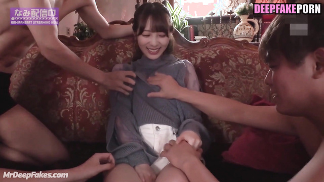 与田 祐希 乃木坂46 Yuki Yoda trying out different cocks right now, face swap