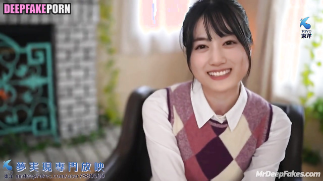 Mizuki Yamashita still allowed him to get into her panties 山下 美月 乃木坂46 ai