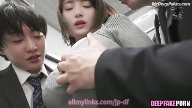 浜辺美波 ディープフェイク dogging sex scenes with fucking on the train Minami Hamabe