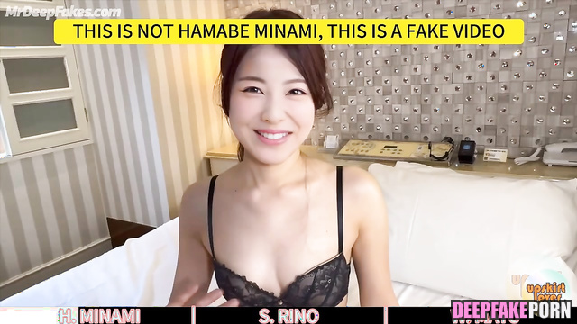 Fake Minami Hamabe, Rino Sashihara, Mayu Watanabe fucked sweet 浜辺美波 人工知能