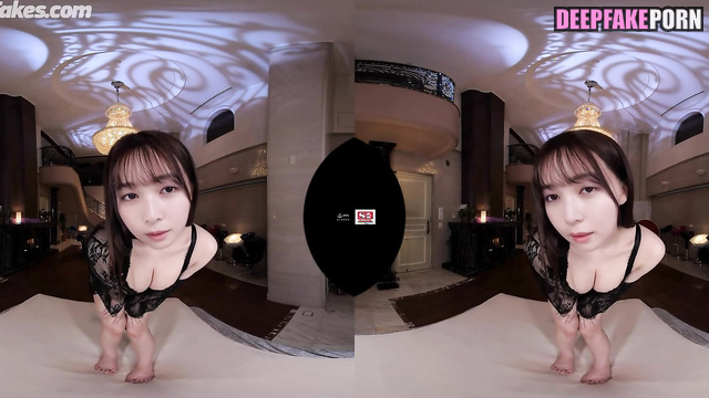 She choosing what to wear on a date with you, fake Rinka Kumada 久間田琳加 ヌード