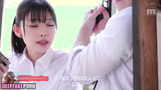 Crime boss oiled her and fucked - Karina (카리나 에스파) in hot fake porn