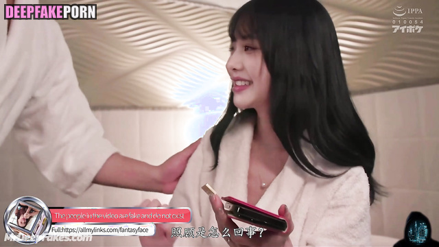 Pov sex scene in the sauna (アイヴ インターネットの有名人) with Wonyoung