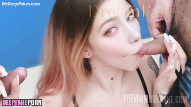 Whore in leather getting sperm in mouth (조미연 딥 페이크 에로틱) Miyeon fakeapp
