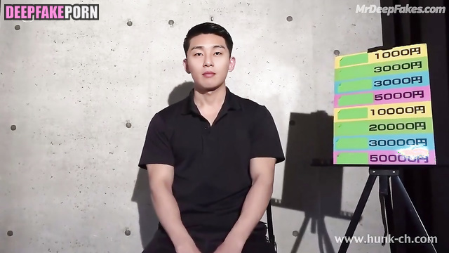 Handsome Park Seo-joon (박서준 가짜 포르노) having first homosexual experience ai